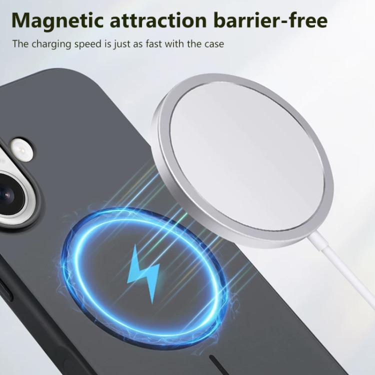 For iPhone 16 Boundless Series Skin Feel Magnetic Full Coverage Phone Case