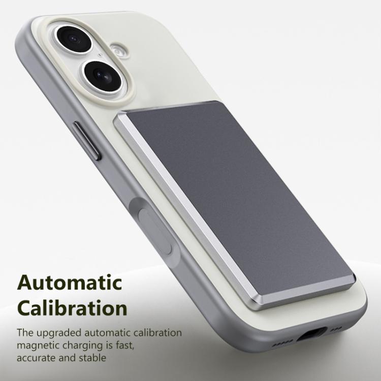 For iPhone 16 Boundless Series Skin Feel Magnetic Full Coverage Phone Case