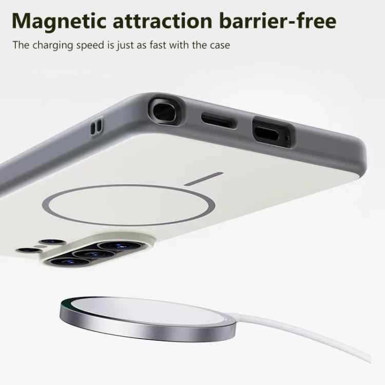 For Samsung Galaxy S26 Ultra 5G Boundless Series Skin Feel Magnetic Full Coverage Phone Case