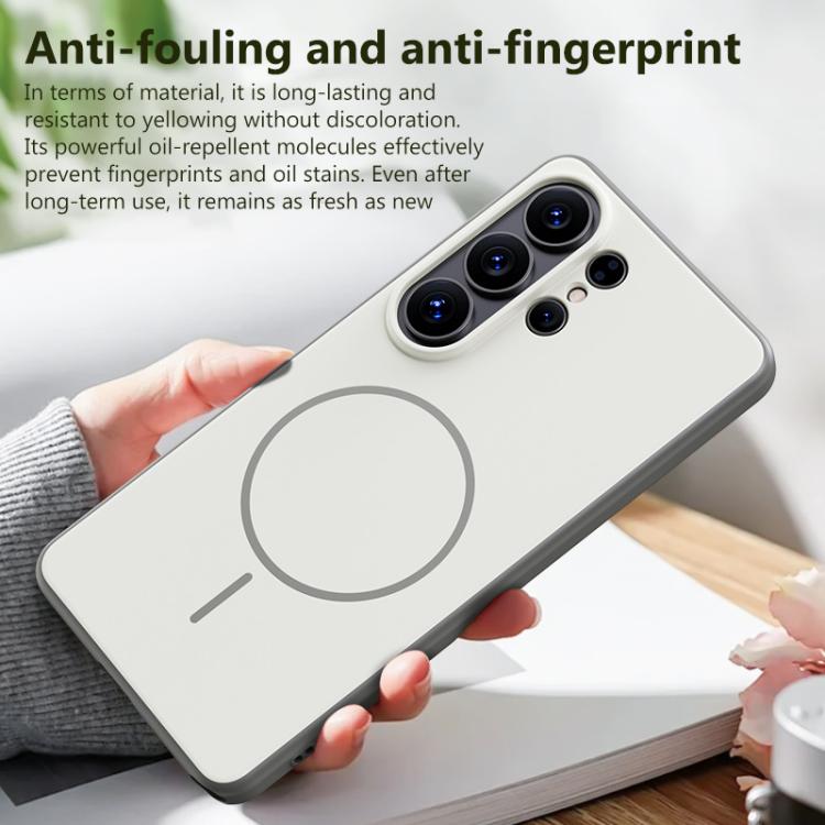 For Samsung Galaxy S26 Ultra 5G Boundless Series Skin Feel Magnetic Full Coverage Phone Case