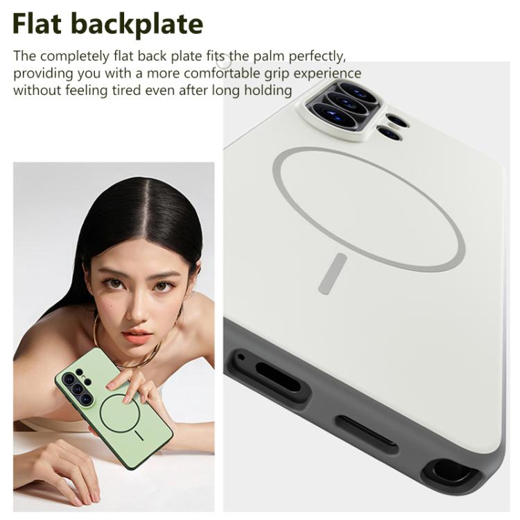 For Samsung Galaxy S26 Ultra 5G Boundless Series Skin Feel Magnetic Full Coverage Phone Case