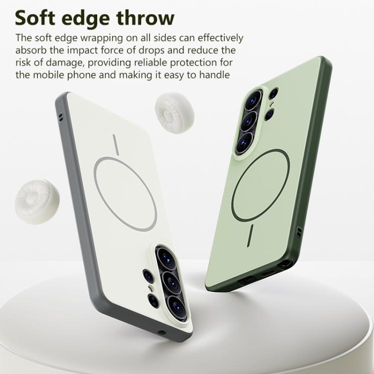 For Samsung Galaxy S26 Ultra 5G Boundless Series Skin Feel Magnetic Full Coverage Phone Case
