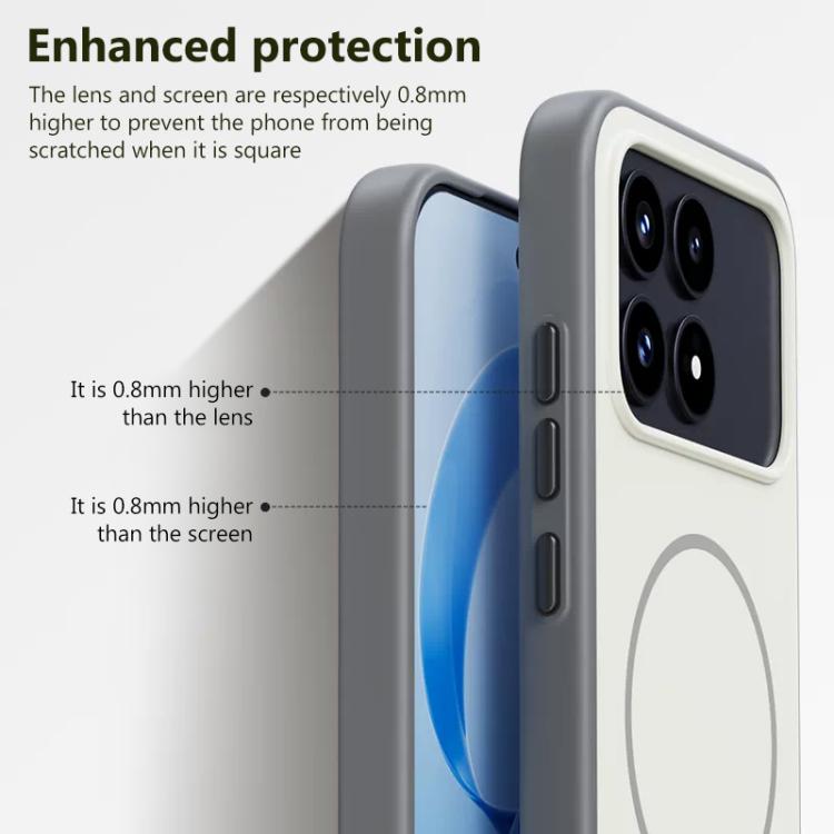 For Redmi K90 Boundless Series Skin Feel Magnetic Full Coverage Phone Case