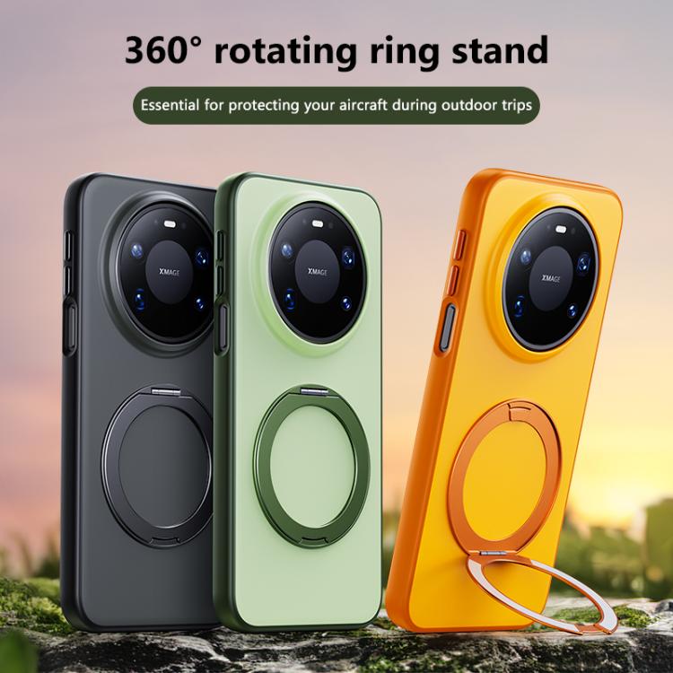 For Huawei Mate 80 Pro Boundless Series Skin Feel Magnetic Holder Phone Case
