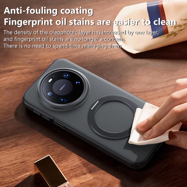 For Huawei Mate 80 Pro Boundless Series Skin Feel Magnetic Holder Phone Case