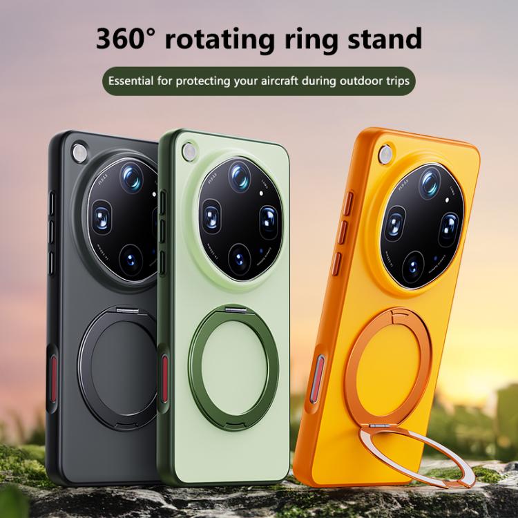 For OPPO Find X9 Ultra 5G Boundless Series Skin Feel Magnetic Holder Phone Case