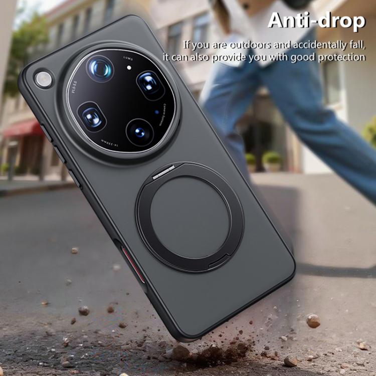 For OPPO Find X9 Ultra 5G Boundless Series Skin Feel Magnetic Holder Phone Case