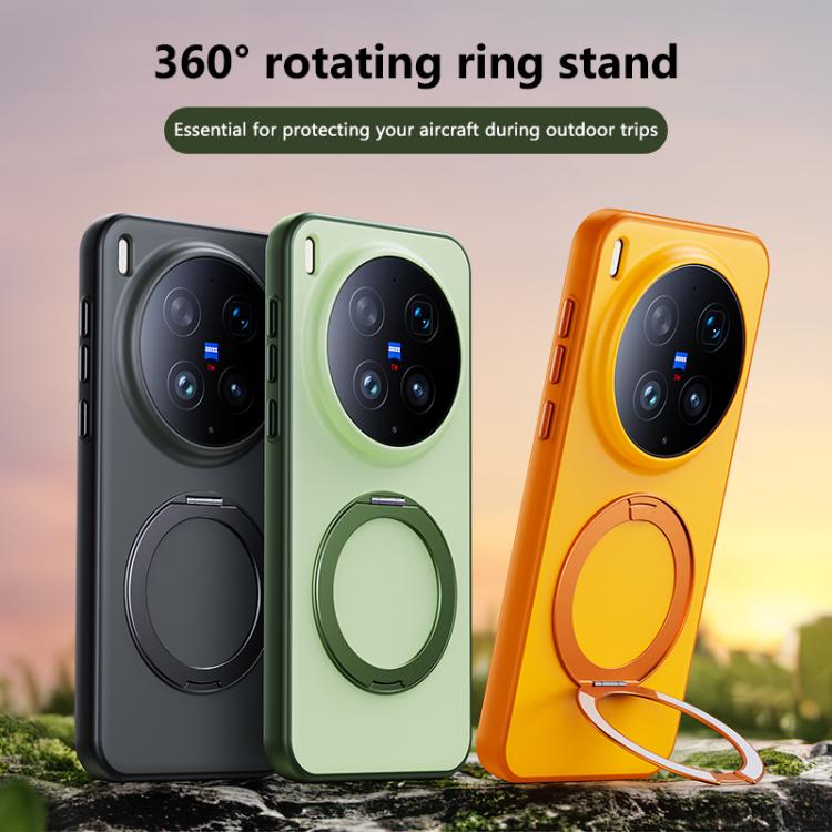 For vivo X300s Boundless Series Skin Feel Magnetic Holder Phone Case