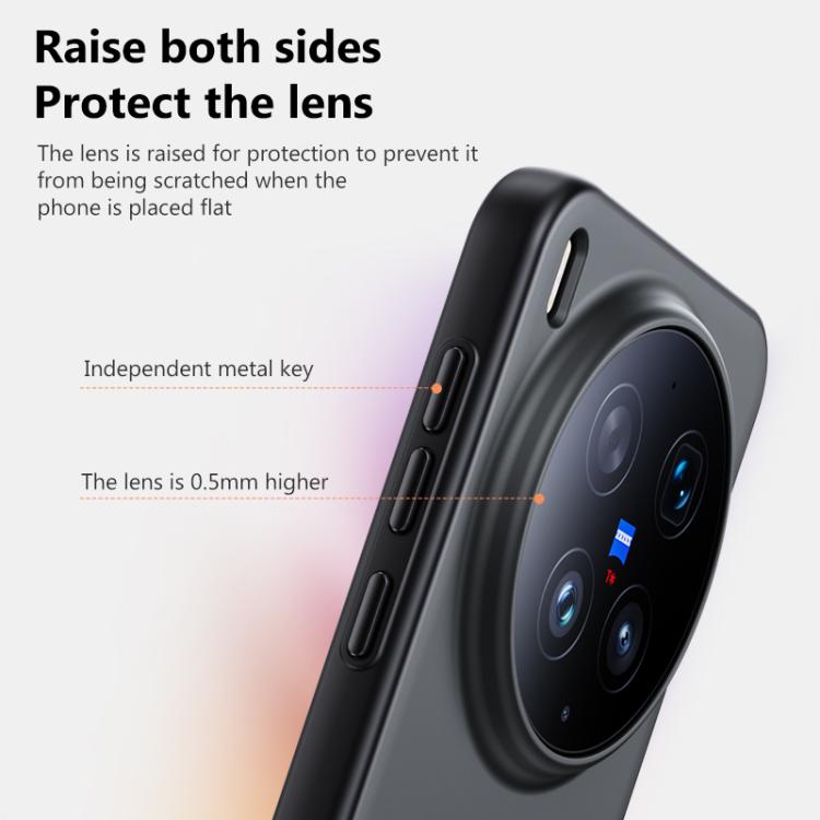 For vivo X300s Boundless Series Skin Feel Magnetic Holder Phone Case