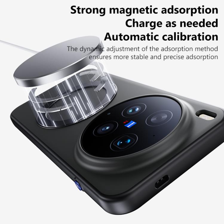 For vivo X300 Ultra Boundless Series Skin Feel Magnetic Holder Phone Case