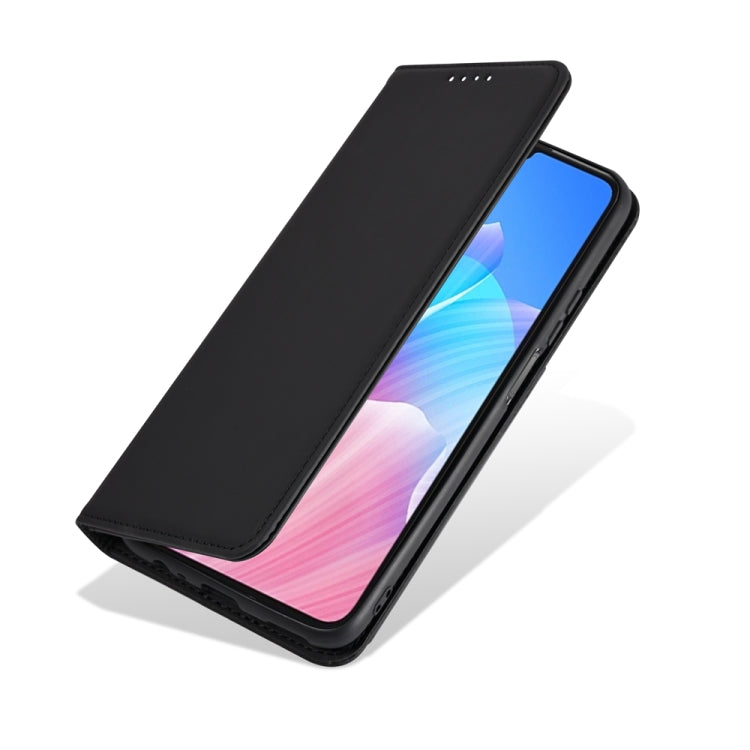 For Huawei Enjoy Z / Enjoy 20 Pro Strong Magnetism Liquid Feel Horizontal Flip Leather Case with Holder & Card Slots & Wallet