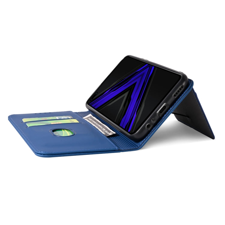 For Huawei Honor Play 4 Pro Strong Magnetism Liquid Feel Horizontal Flip Leather Case with Holder & Card Slots & Wallet