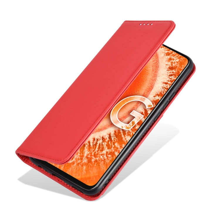 For Huawei Honor V30 Strong Magnetism Liquid Feel Horizontal Flip Leather Case with Holder & Card Slots & Wallet