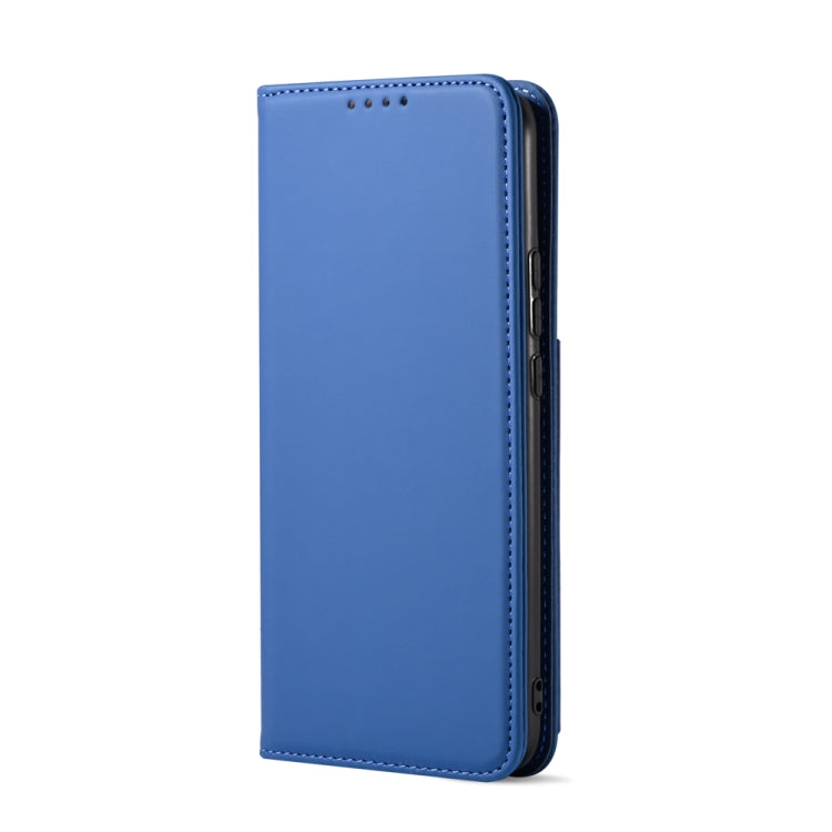 For Huawei P Smart (2019) / Honor 10 Lite Strong Magnetism Liquid Feel Horizontal Flip Leather Case with Holder & Card Slots & Wallet