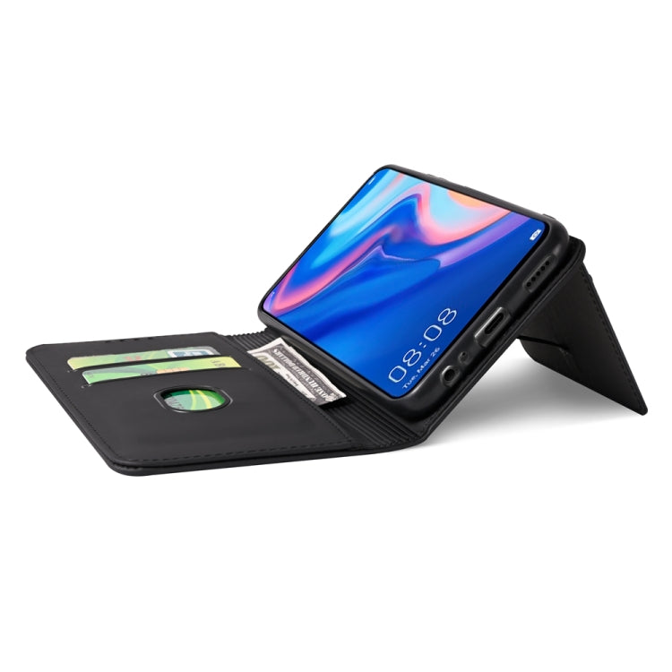 For Huawei P Smart Z / Y9 Prime (2019) Strong Magnetism Liquid Feel Horizontal Flip Leather Case with Holder & Card Slots & Wallet