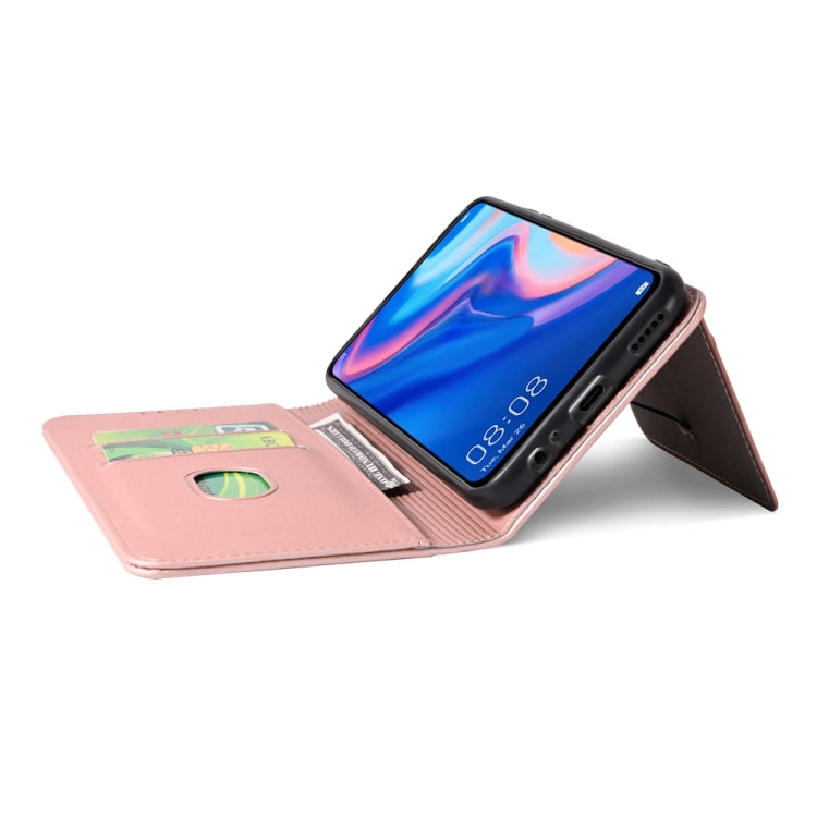 For Huawei P Smart Z / Y9 Prime (2019) Strong Magnetism Liquid Feel Horizontal Flip Leather Case with Holder & Card Slots & Wallet