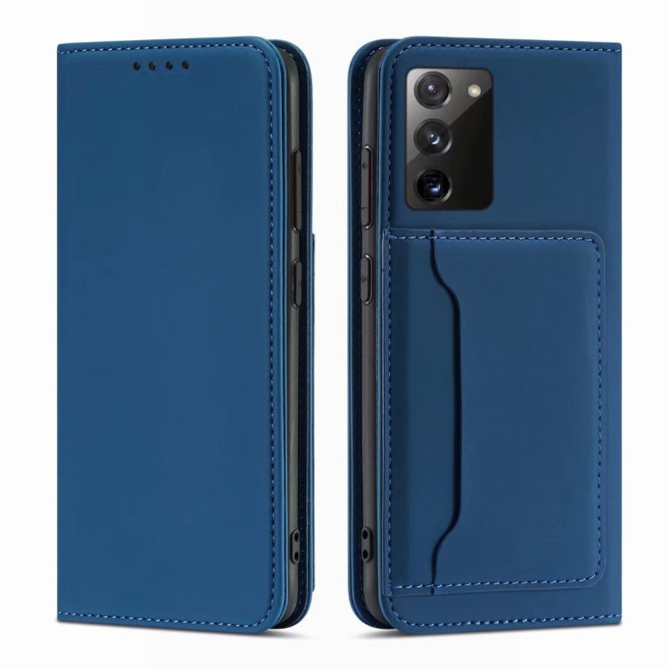 For Samsung Galaxy S20 FE 5G / S20 Fan Edition / S20 Lite Strong Magnetism Liquid Feel Horizontal Flip Leather Case with Holder & Card Slots & Wallet