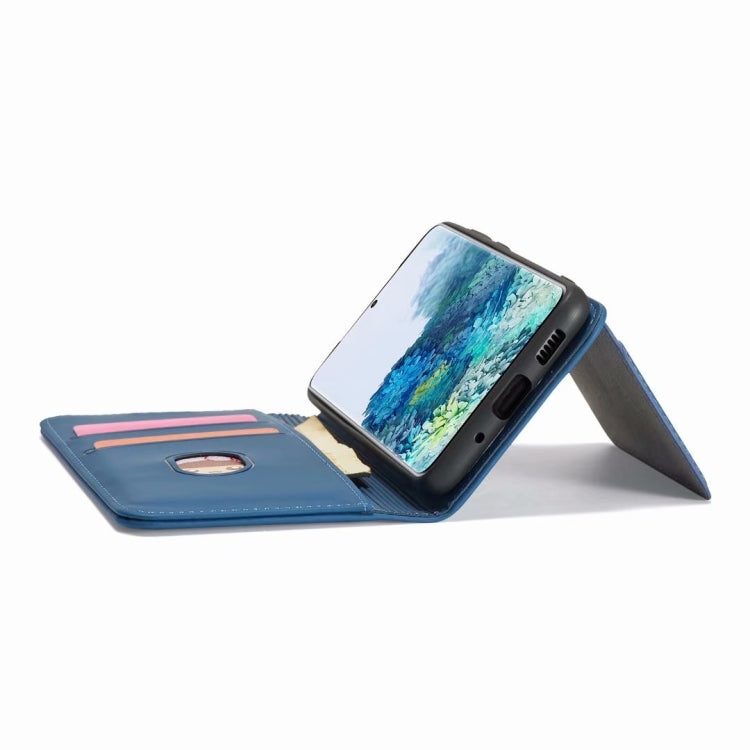 For Samsung Galaxy S20 FE 5G / S20 Fan Edition / S20 Lite Strong Magnetism Liquid Feel Horizontal Flip Leather Case with Holder & Card Slots & Wallet