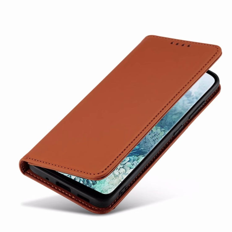 For Samsung Galaxy S20 FE 5G / S20 Fan Edition / S20 Lite Strong Magnetism Liquid Feel Horizontal Flip Leather Case with Holder & Card Slots & Wallet