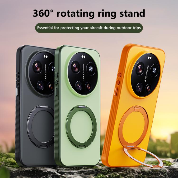 For Xiaomi 17 Ultra Boundless Series Skin Feel Magnetic Holder Phone Case