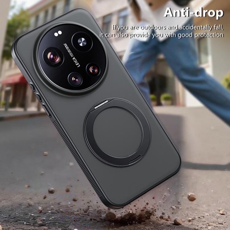For Xiaomi 17 Ultra Boundless Series Skin Feel Magnetic Holder Phone Case