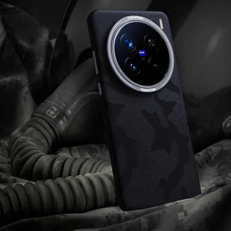 For vivo X100 Ultra Camouflage Full Coverage Magnetic Shockproof Phone Case