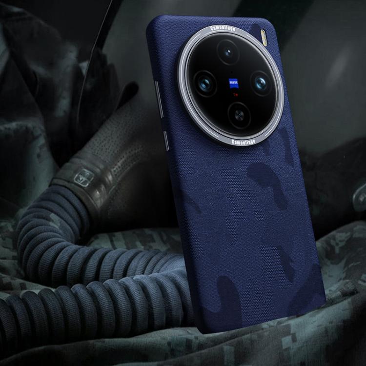 For vivo X100 Pro Camouflage Full Coverage Magnetic Shockproof Phone Case