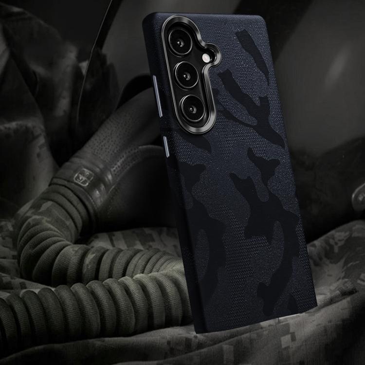For Samsung Galaxy S25+ 5G / S24+ 5G Camouflage Full Coverage Magnetic Shockproof Phone Case