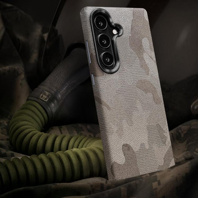 For Samsung Galaxy S25+ 5G / S24+ 5G Camouflage Full Coverage Magnetic Shockproof Phone Case