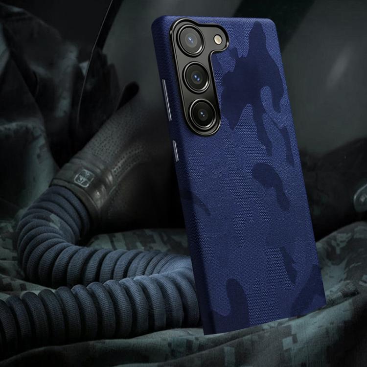 For Samsung Galaxy S23 5G Camouflage Full Coverage Magnetic Shockproof Phone Case
