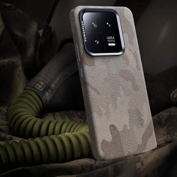 For Xiaomi 13 Camouflage Full Coverage Magnetic Shockproof Phone Case