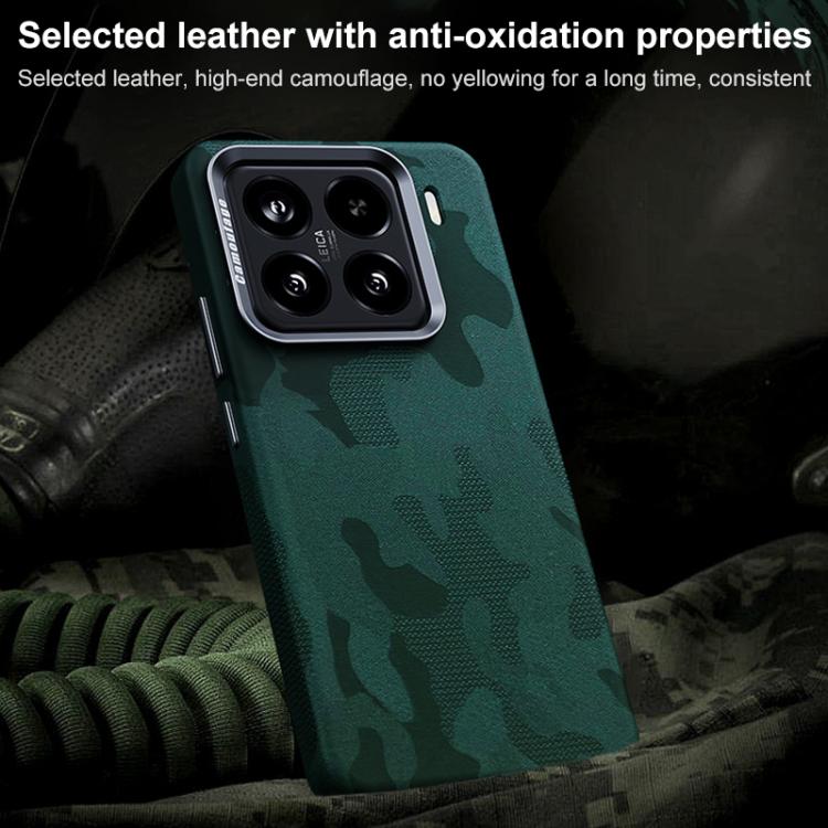For Xiaomi 15 Pro Camouflage Full Coverage Magnetic Shockproof Phone Case