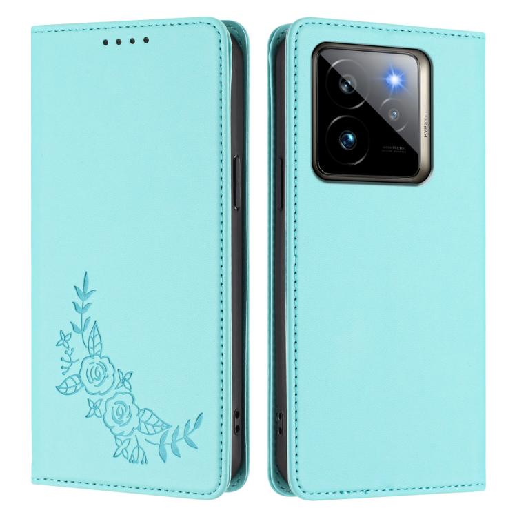For Realme GT7 Pro / GT7 Pro Racing Peony Embossed Magnetic RFID Vegan Leather Phone Case