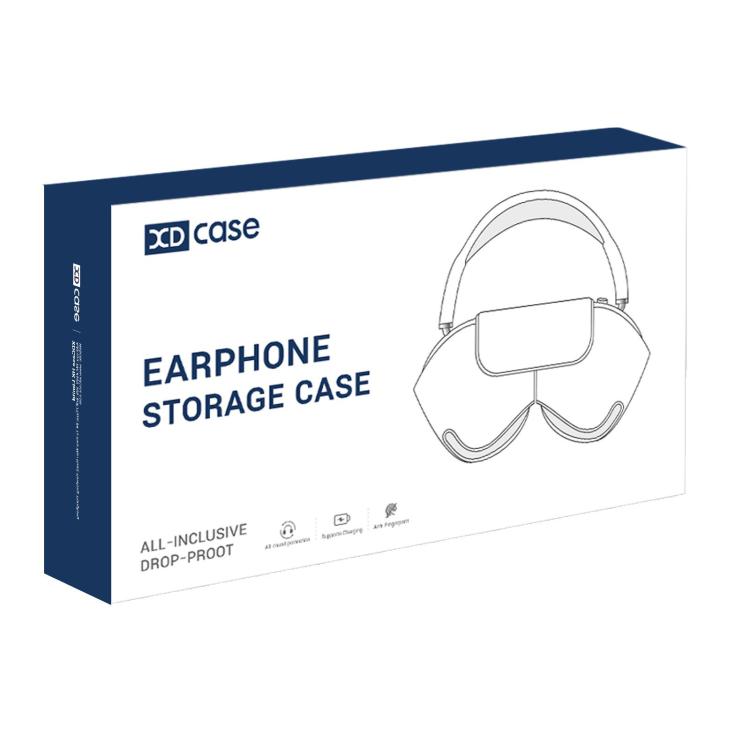 For Apple AirPods Max / Max 2 XDcase Smart Headset PU Leather Storage & Protective Case with Auto Sleep Function