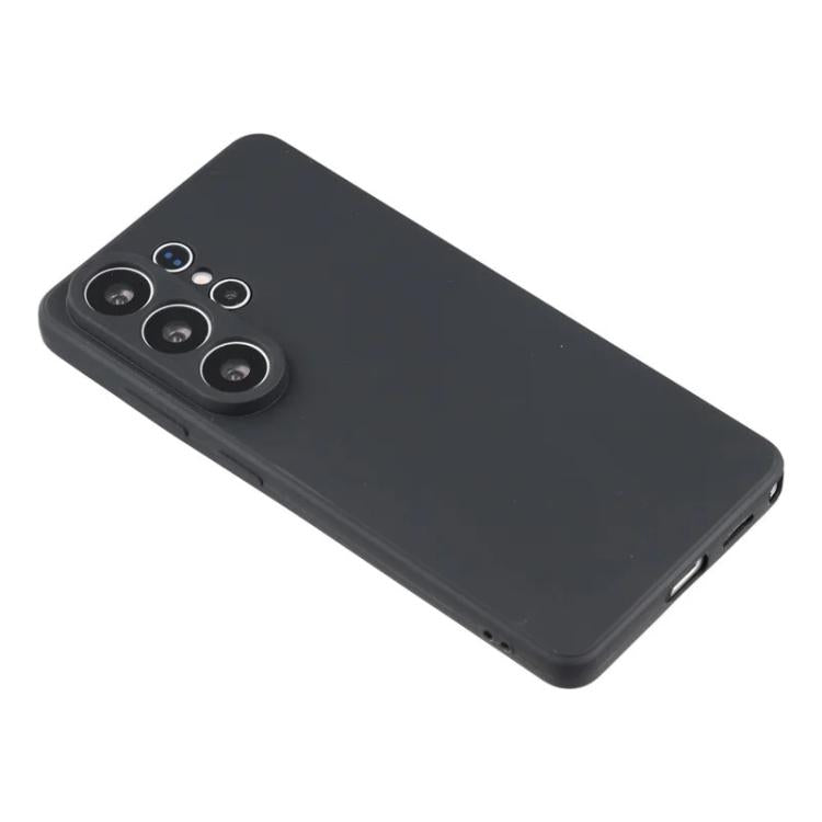 For Samsung Galaxy S26 Ultra 5G WANLONFENG Square Edge Soft TPU Phone Case with Screen Protector