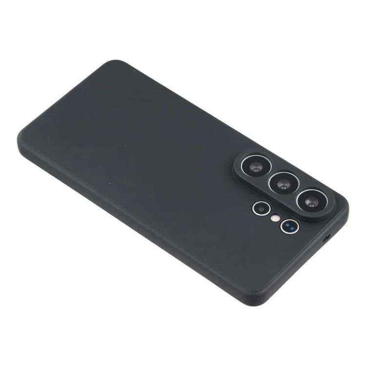 For Samsung Galaxy S26 Ultra 5G WANLONFENG Square Edge Soft TPU Phone Case with Screen Protector