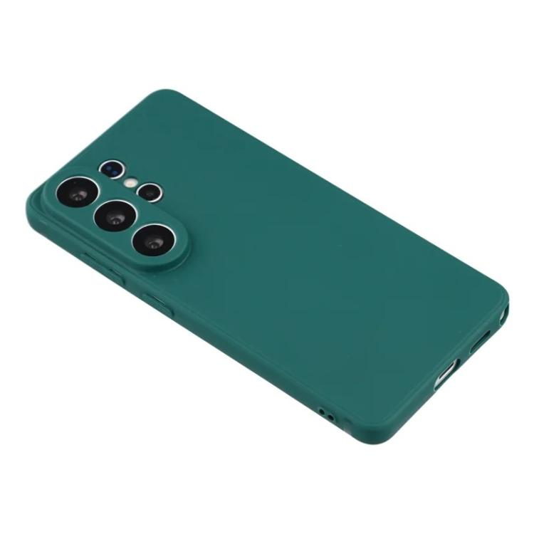 For Samsung Galaxy S26 Ultra 5G WANLONFENG Square Edge Soft TPU Phone Case with Screen Protector