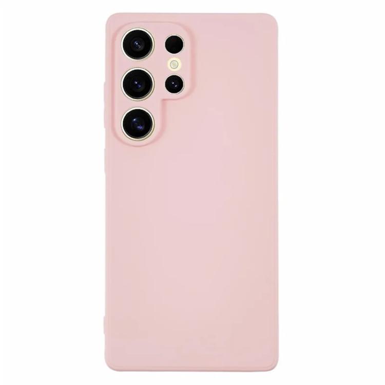 For Samsung Galaxy S25 Ultra 5G WANLONFENG Square Edge Soft TPU Phone Case with Screen Protector