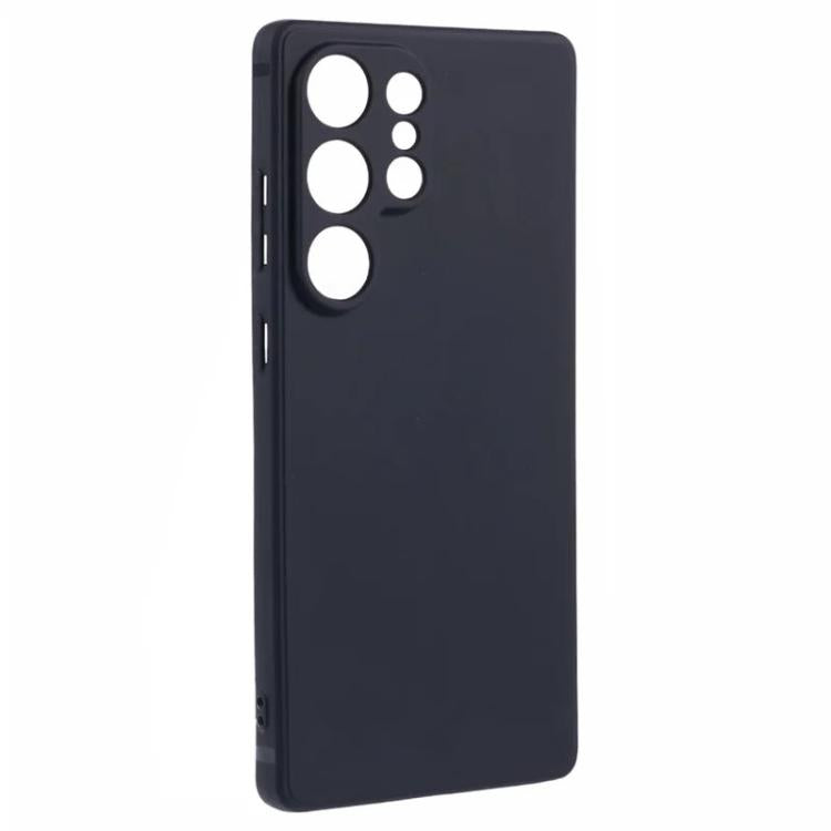 For Samsung Galaxy S25 Ultra 5G WANLONFENG Square Edge Soft TPU Phone Case with Screen Protector