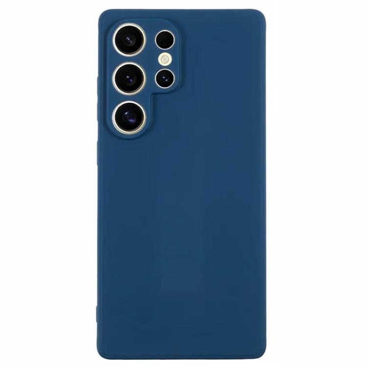 For Samsung Galaxy S25 Ultra 5G WANLONFENG Square Edge Soft TPU Phone Case with Screen Protector
