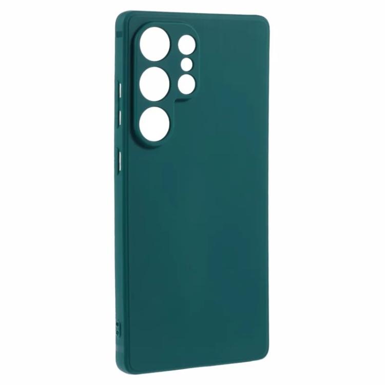 For Samsung Galaxy S25 Ultra 5G WANLONFENG Square Edge Soft TPU Phone Case with Screen Protector