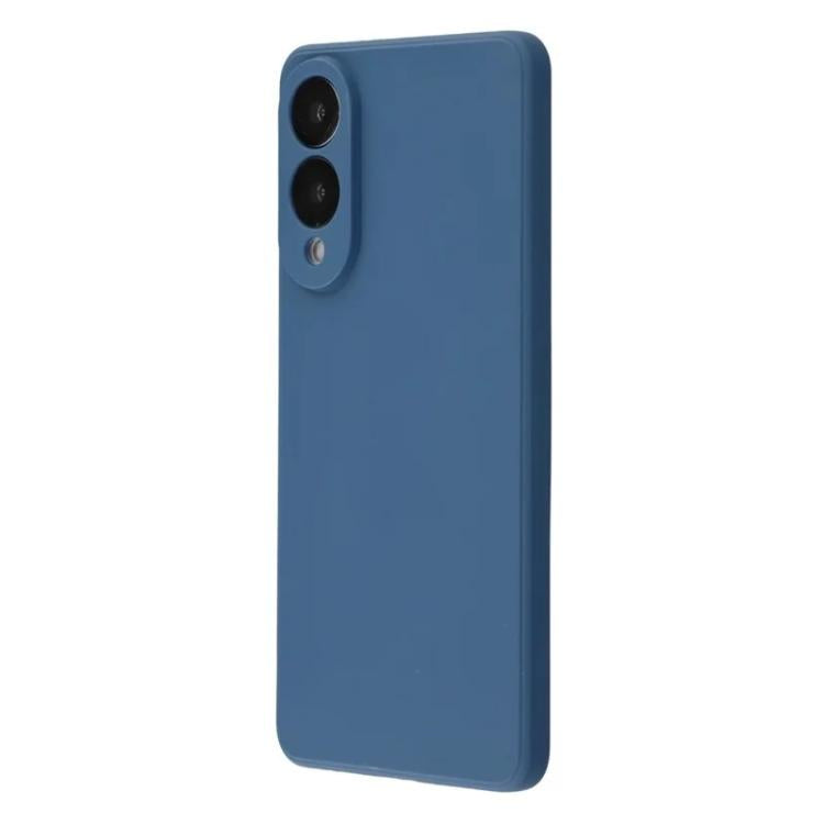 For Samsung Galaxy S25 Edge 5G WANLONFENG Square Edge Soft TPU Phone Case with Screen Protector