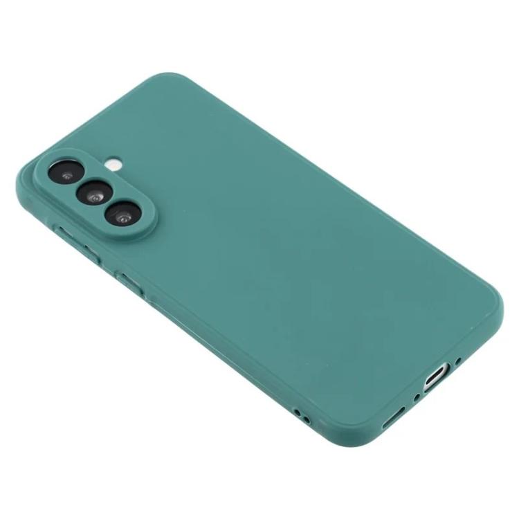 For Samsung Galaxy S25 5G WANLONFENG Square Edge Soft TPU Phone Case with Screen Protector