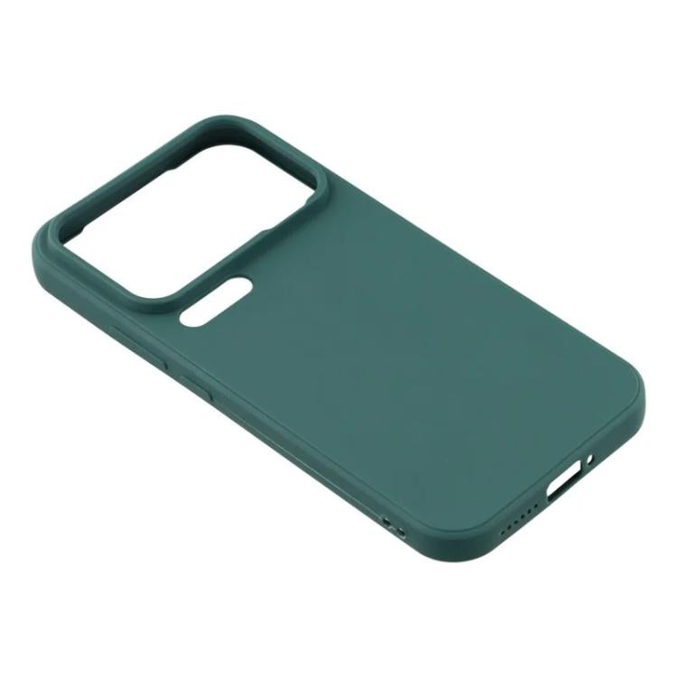For Xiaomi 17 Pro Max WANLONFENG Square Edge Soft TPU Phone Case with Screen Protector