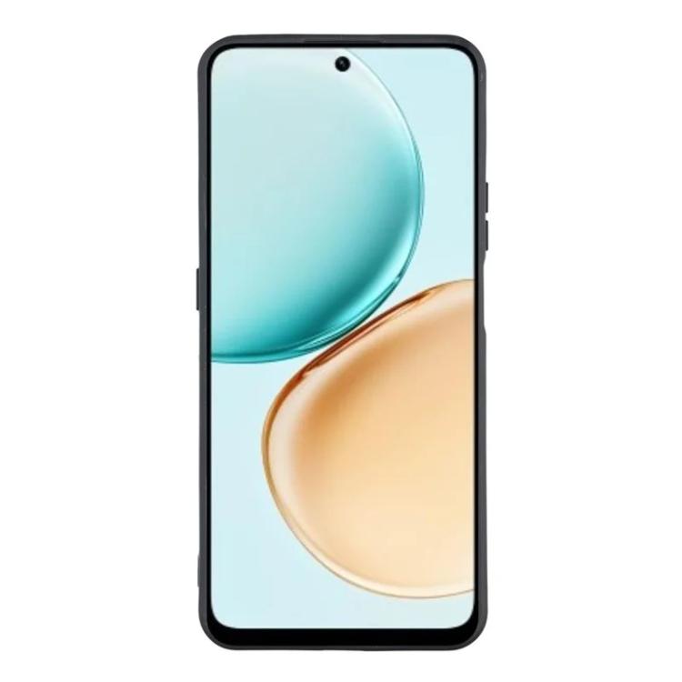 For Honor 400 Smart 5G / 4G / X7d WANLONFENG Square Edge Soft TPU Phone Case with Screen Protector