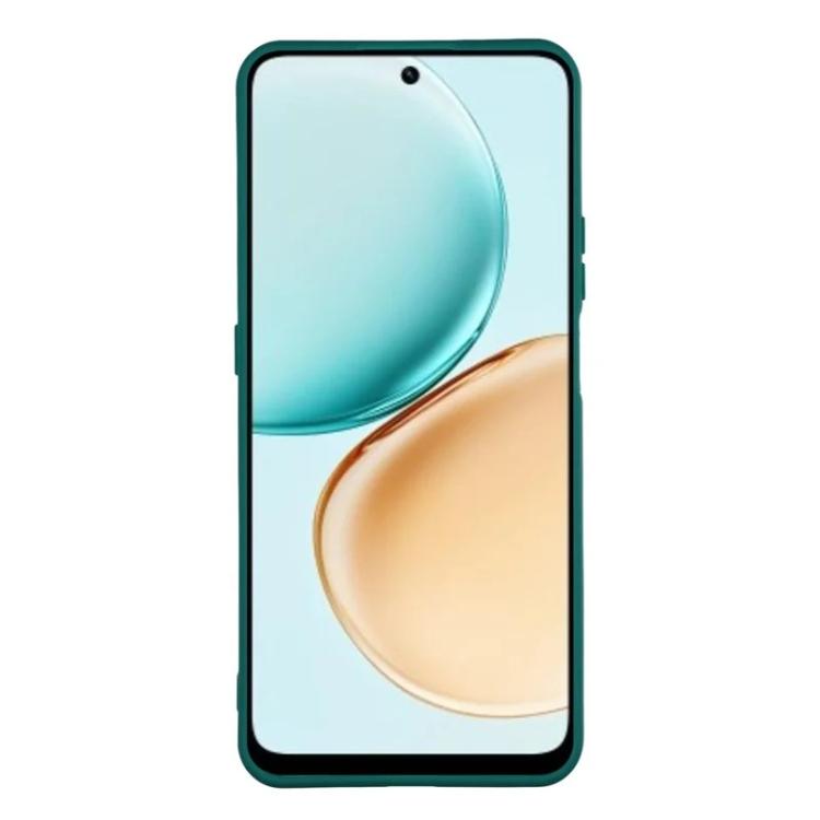 For Honor 400 Smart 5G / 4G / X7d WANLONFENG Square Edge Soft TPU Phone Case with Screen Protector