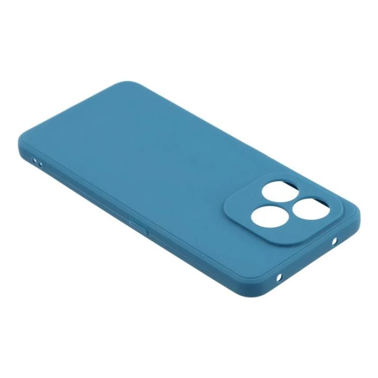 For Honor X8d 4G WANLONFENG Square Edge Soft TPU Phone Case with Screen Protector