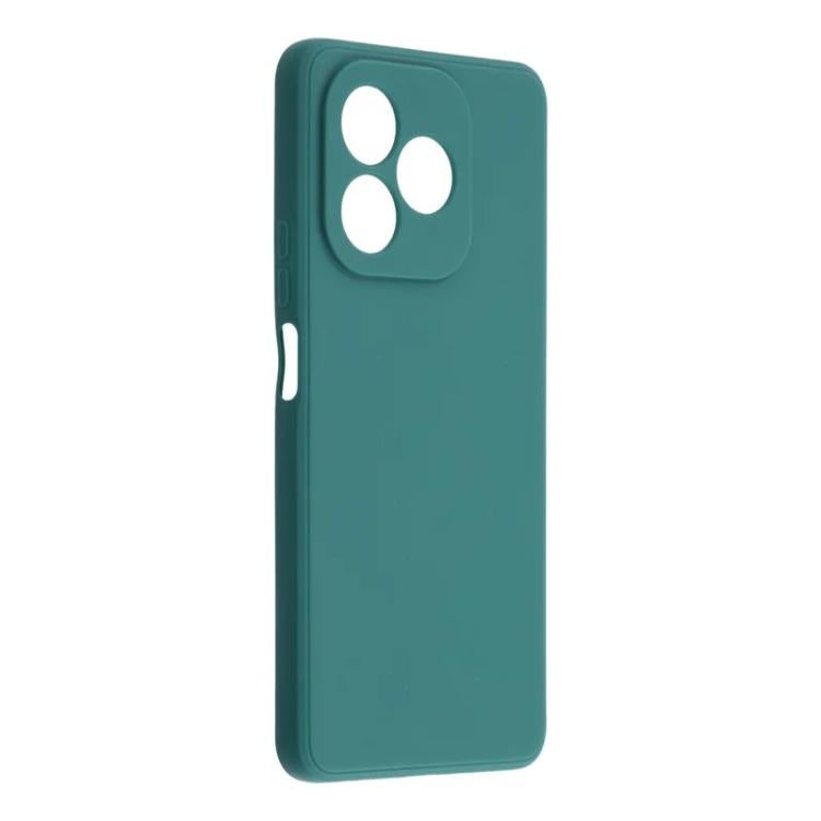 For Honor X8d 4G WANLONFENG Square Edge Soft TPU Phone Case with Screen Protector