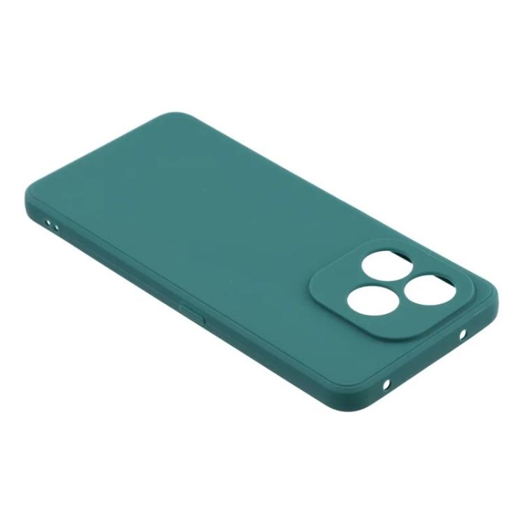 For Honor X8d 4G WANLONFENG Square Edge Soft TPU Phone Case with Screen Protector