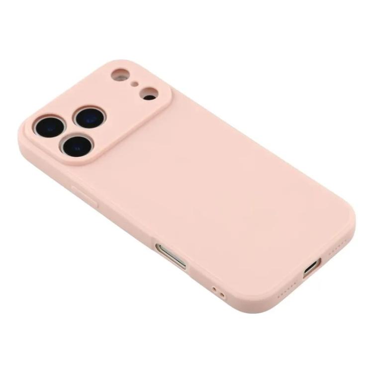 For iPhone 17 Pro WANLONFENG Square Edge Soft TPU Phone Case with Screen Protector